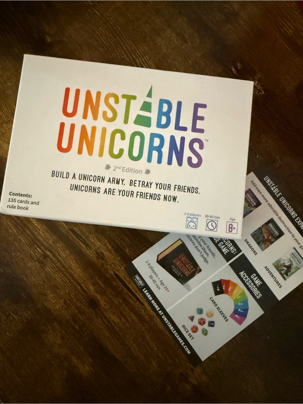 Unstoppable Unicorns Card Game